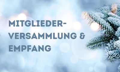 Anmeldung zur Mitgliederversammlung 2025